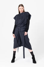 Load image into Gallery viewer, Company of Strangers | Mirror Top | Charcoal Wool Stripe