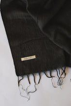 Load image into Gallery viewer, Blanket / Wool + Cotton Blend / Jett
