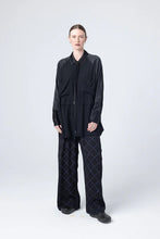 Load image into Gallery viewer, Company of Strangers | Perfect Day Shirt | Black Oil | Satin Rayon