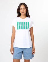Load image into Gallery viewer, Stella + Gemma | Soho Cuff Tee | Picnic Stripes