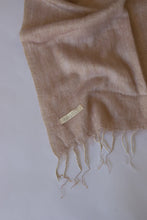 Load image into Gallery viewer, Blanket / Wool + Cotton Blend / Vanilla