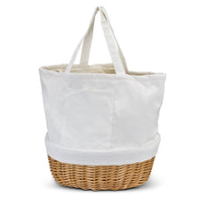 Load image into Gallery viewer, Wicker Tote Bag