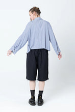 Load image into Gallery viewer, Company Of Strangers | Poised Shirt Jacket | Blue Shirting