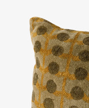 Load image into Gallery viewer, Dots Handblock Velvet Cushion Cover