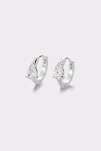 Load image into Gallery viewer, Zafino | Esther Huggie Earrings | Silver