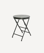 Load image into Gallery viewer, Folding Side Table Black