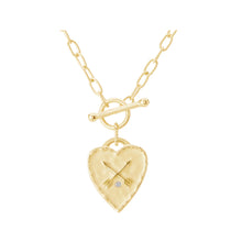 Load image into Gallery viewer, Heart Fob Necklace