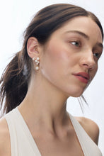 Load image into Gallery viewer, Zafino | Luna Pearl Earring - Gold