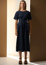 Load image into Gallery viewer, Pol - Milos Tie Dress | Ink