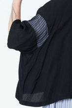 Load image into Gallery viewer, Company Of Strangers | Pose Jacket | Black Seersucker
