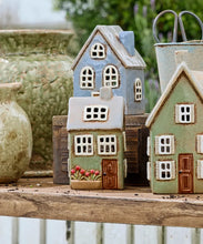 Load image into Gallery viewer, Devon Petite Tea Light Cottage | Sage