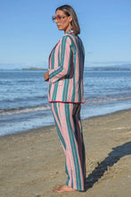 Load image into Gallery viewer, Trelise Cooper | Sweet Walker Trouser | Teal Stripe