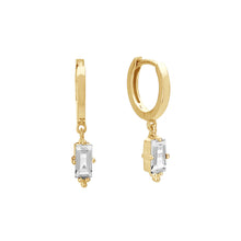 Load image into Gallery viewer, Earrings | Huggie Hanging | Gold
