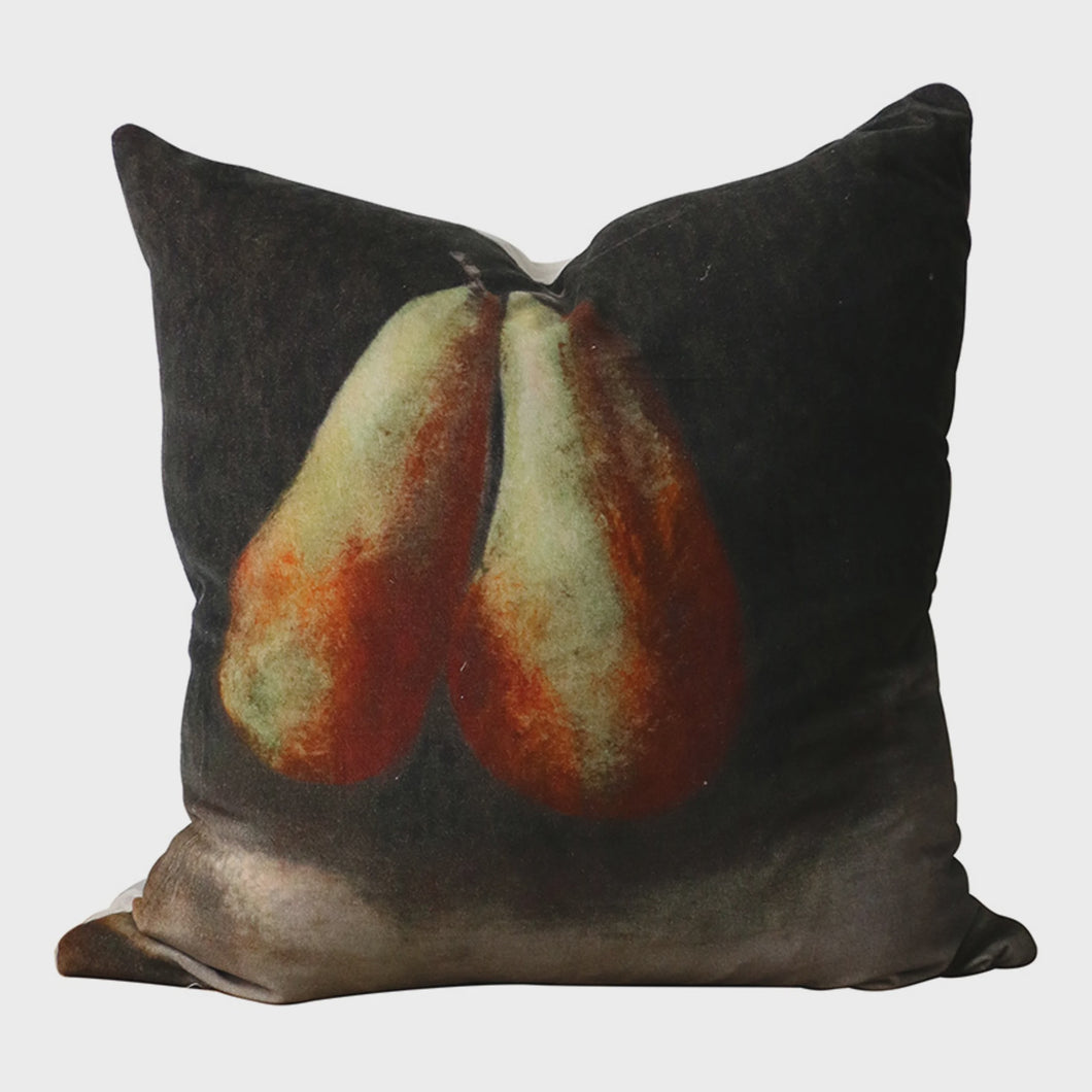 Raphael Vintaged Deux Poire Cushion