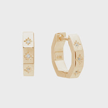 Load image into Gallery viewer, Octagonal Huggies 12mm
