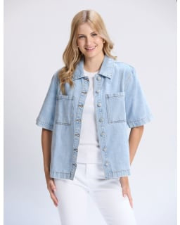 Dillon Shirt | Light Wash