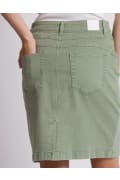 Load image into Gallery viewer, Strike Skirt | Khaki Denim
