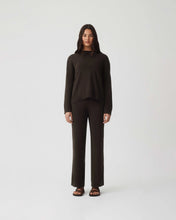 Load image into Gallery viewer, Hommey Cotton  Cashmere Pant | Chestnut
