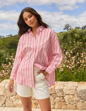 Load image into Gallery viewer, Stella &amp; Gemma | Pepper Shirt | Valentine Stripe

