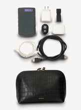Load image into Gallery viewer, SABEN | Tate Pouch | Black Croc
