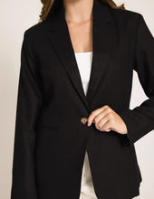 Load image into Gallery viewer, Stella + Gemma - Aria Blazer | Black
