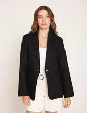Load image into Gallery viewer, Stella + Gemma - Aria Blazer | Black
