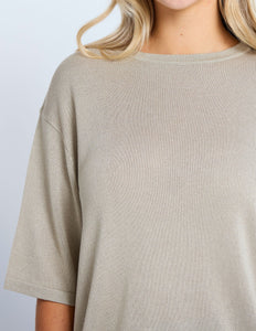 Aretha Knit | Gold Shimmer