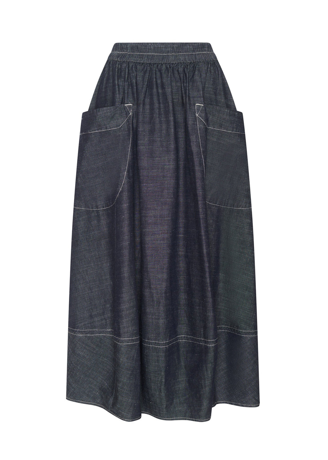 Avrid Skirt | Chambray