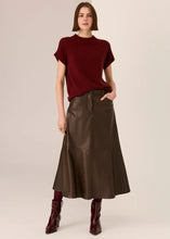 Load image into Gallery viewer, POL Astor Knit Top | Wine
