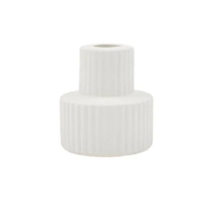 Alba Ribbed Candle Holder
