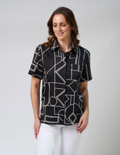 Load image into Gallery viewer, Alisa Blouse | Black and White
