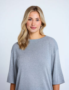 Aretha Knit | Silver Shimmer