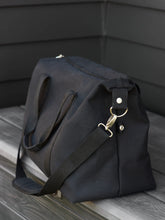 Load image into Gallery viewer, Citta | Canvas Weekender Bag | Black OS
