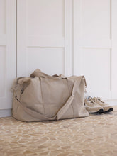 Load image into Gallery viewer, Citta | Canvas Weekender Bag | Beige OS
