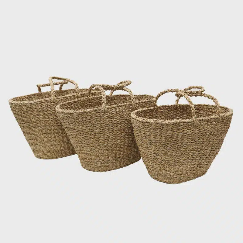 Oval Shopping Bag | Natural