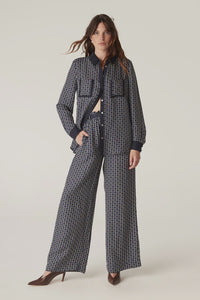 Willa Wide Leg Pant |Chain Pant