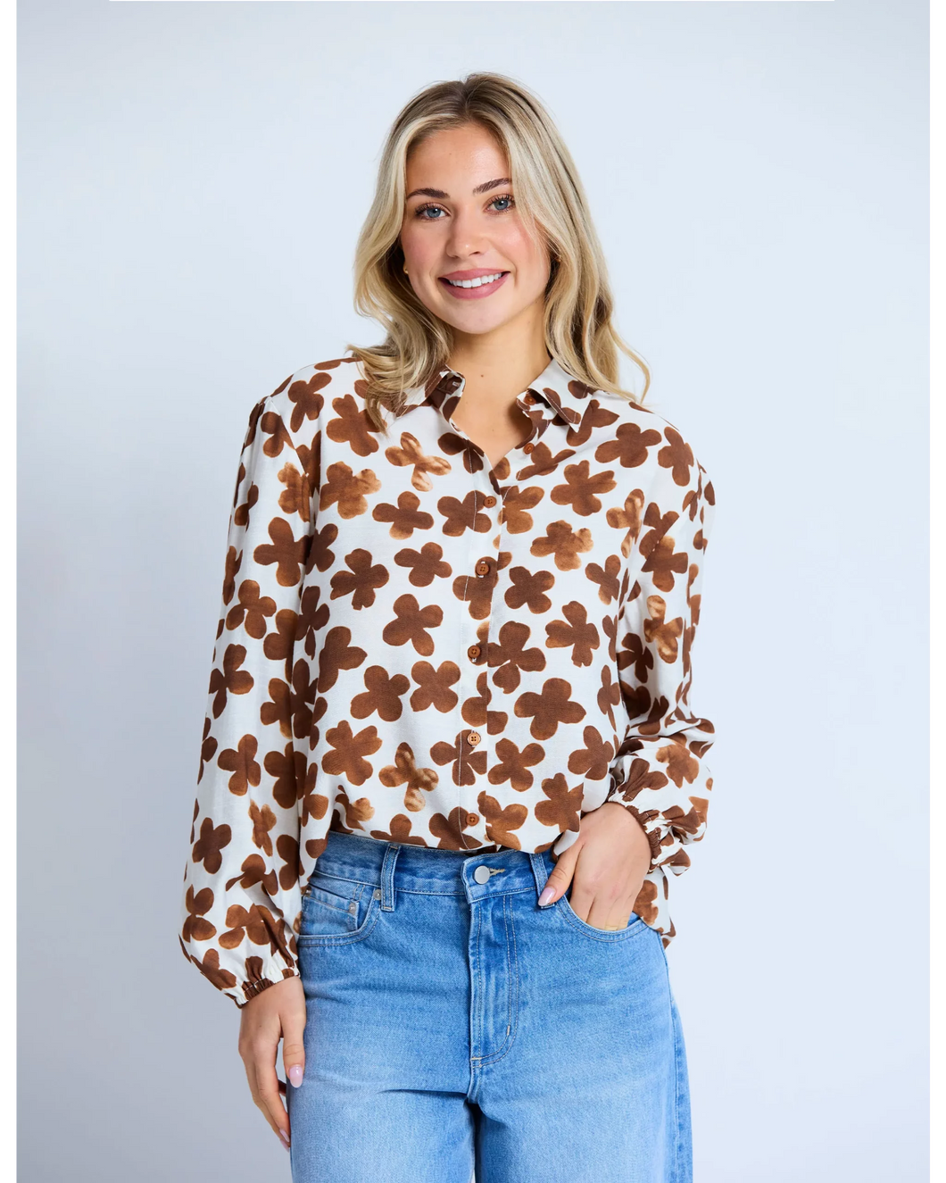 Charlotte Shirt | Cocoa Bloom
