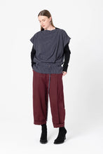 Load image into Gallery viewer, Company of Strangers | Mirror Top | Charcoal Wool Stripe
