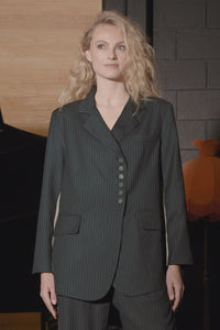 Trail Blazer Blazer | Ink Pinstripe