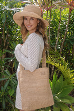 Load image into Gallery viewer, Hat | Crystal Wide Brim Hat | Natural Raffia
