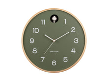 Load image into Gallery viewer, Natural Cuckoo Clock | Jungle Green
