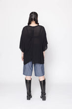 Load image into Gallery viewer, Company of Strangers | Contrast Tee | Black
