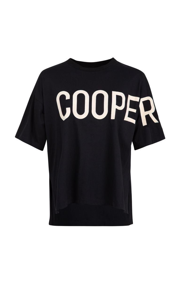 Left Hanging T-Shirt | Black