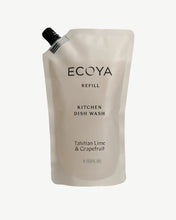 Load image into Gallery viewer, Ecoya - Dish Wash Refill 1L | Tahitian Lime &amp; Grapefruit

