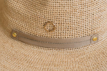 Load image into Gallery viewer, Hat | Charley Foldable Raffia Panama w Belt Clip

