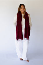 Load image into Gallery viewer, Hobo + Hatch | Scarf / Shawl / Wrap | Mulberry

