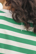 Load image into Gallery viewer, Curate | Green Living T-Shirt | Green Stripe
