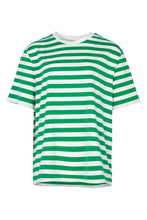 Load image into Gallery viewer, Curate | Green Living T-Shirt | Green Stripe
