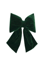 Load image into Gallery viewer, Velvet Bow With Clip - Medium
