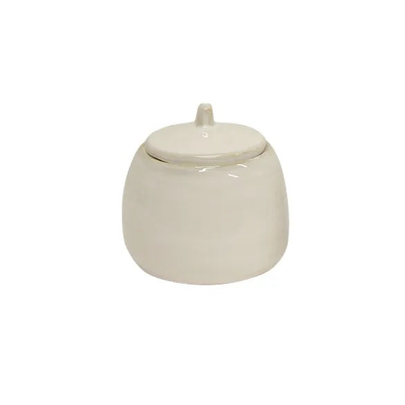 Franco Rustic White - Sugar Pot